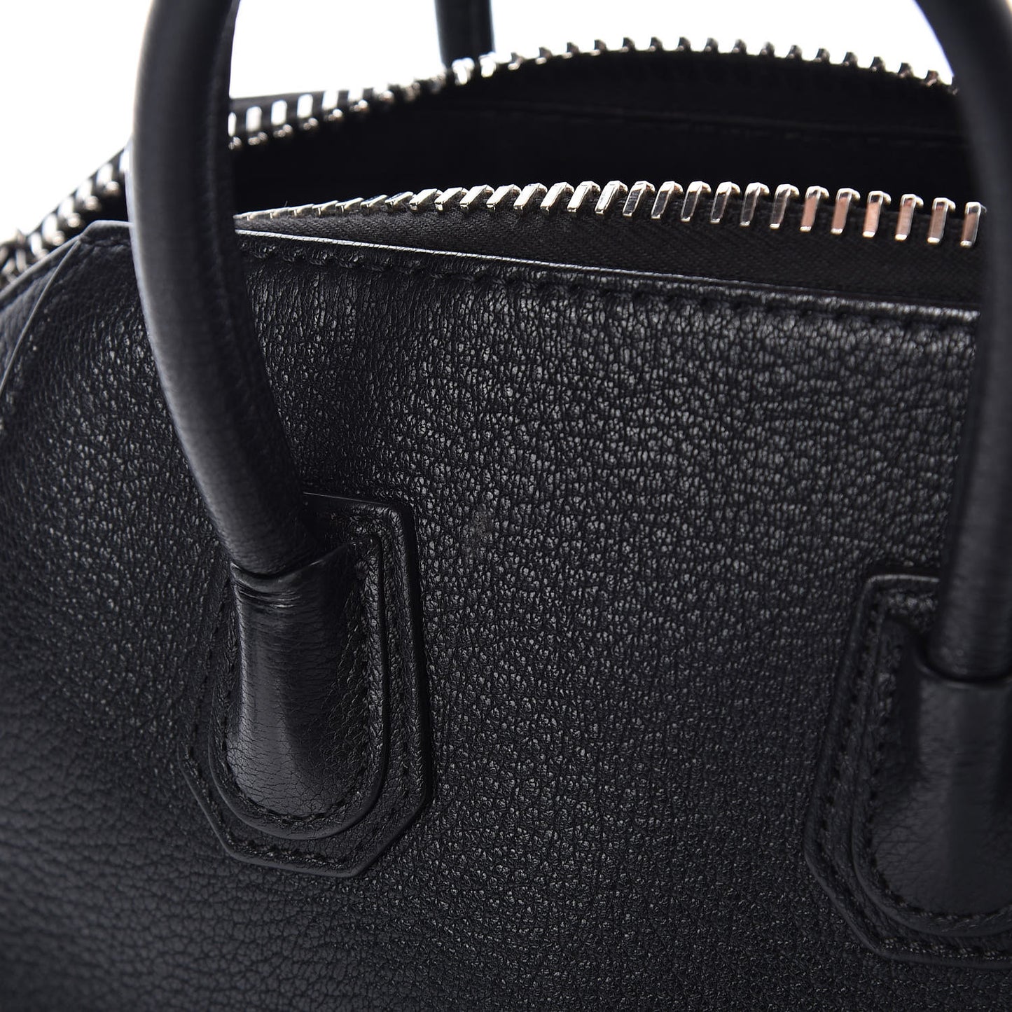 Sugar Goatskin Mini Antigona Black
