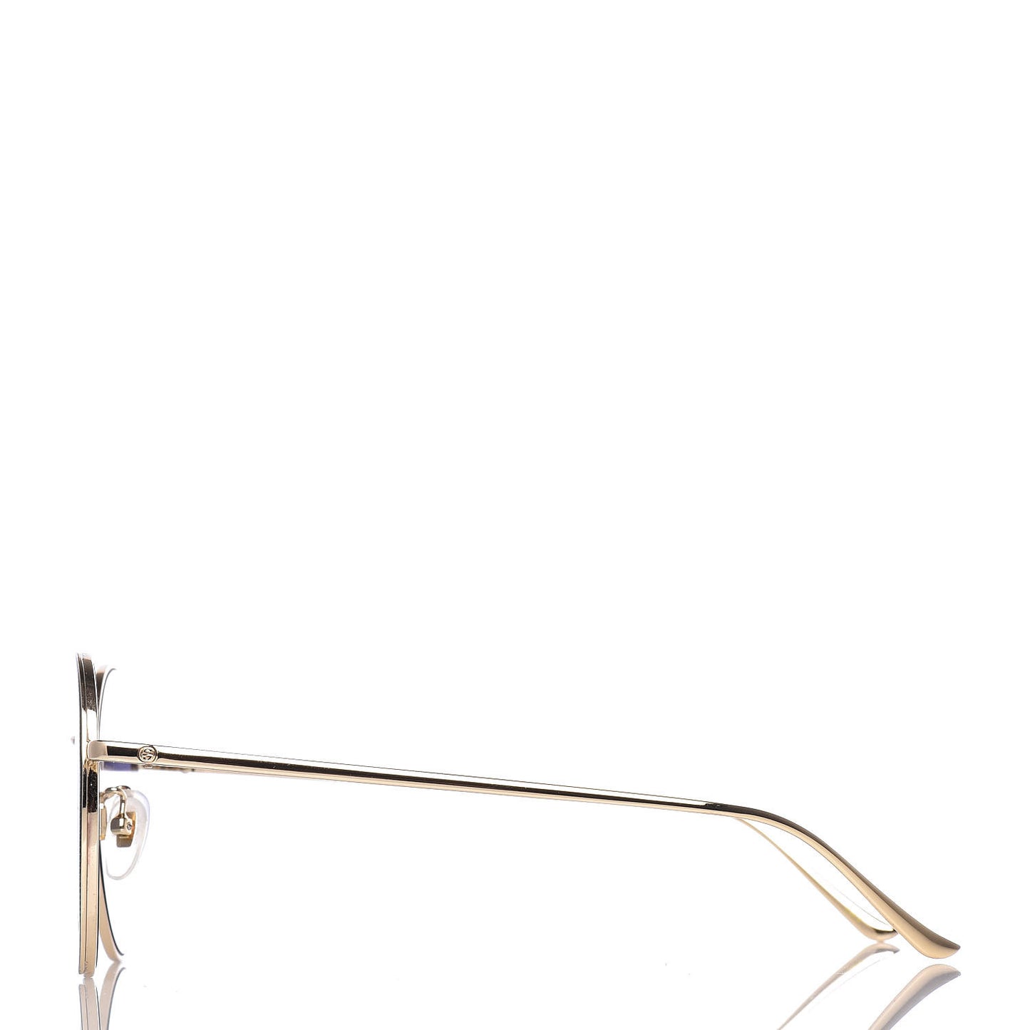 Round Sunglasses GG0401SK Gold