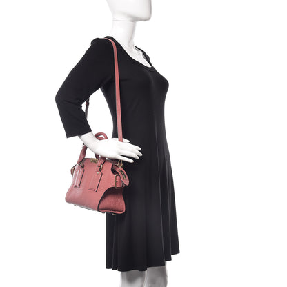 Burberry Signature Grain Small Clifton Bag Antique Rose 2 of 11