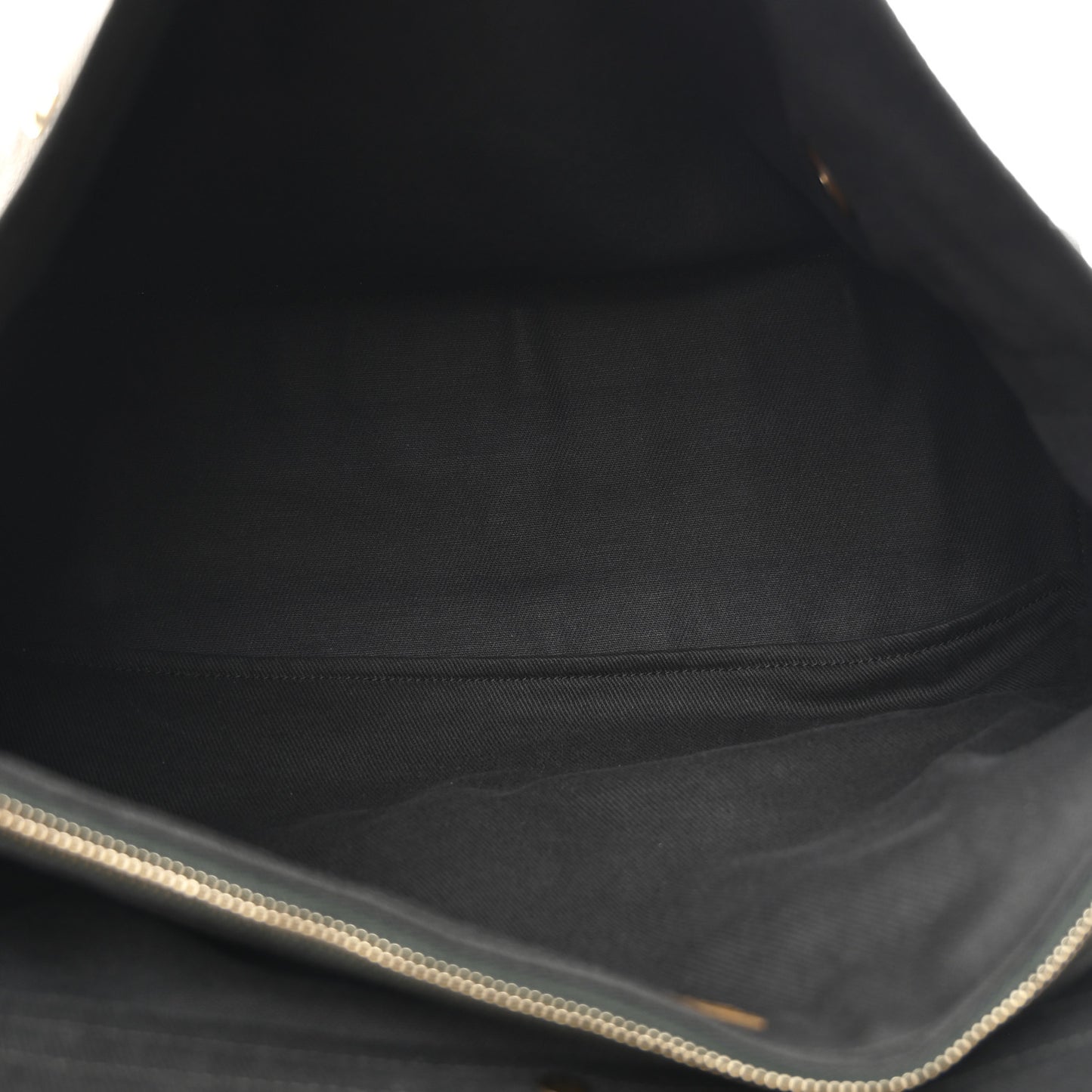 Calfskin Canvas Large Muse Two Olive