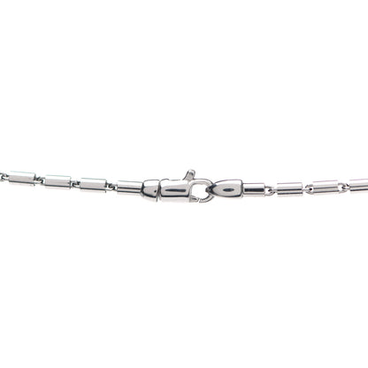 Roberto Coin 18K White Gold Diamond Large Cento O Pendant Necklace 4 of 6