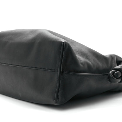 Loewe Calfskin Small Flamenco Knot Bag Black 8 of 10