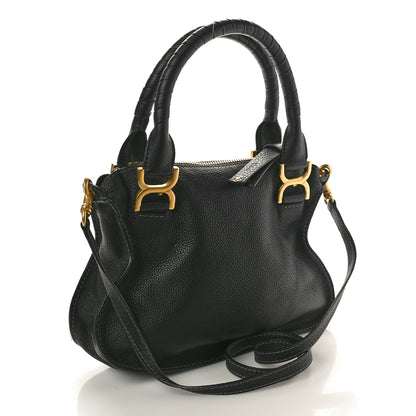 Chloe Calfskin Small Marcie Satchel Black 3 of 9