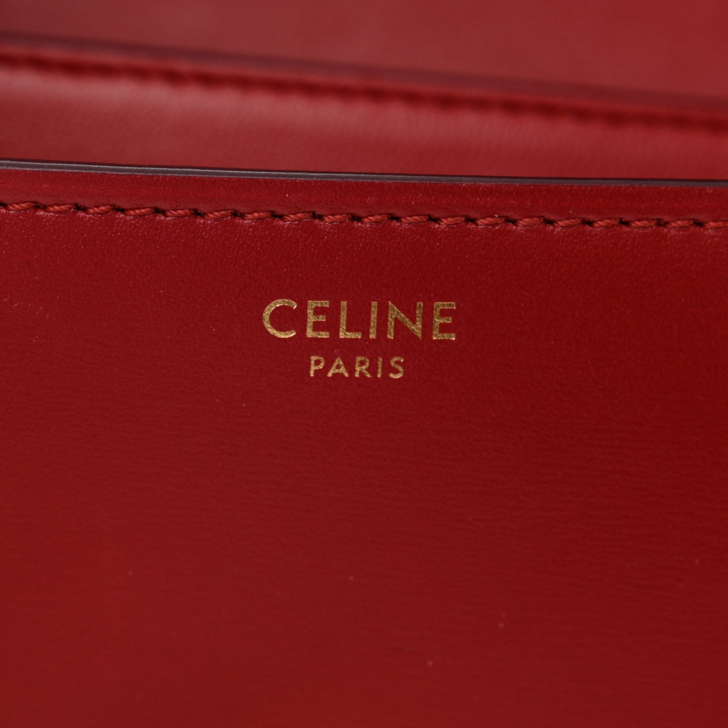 Box Calfskin Teen Classic Box Flap Bag Red