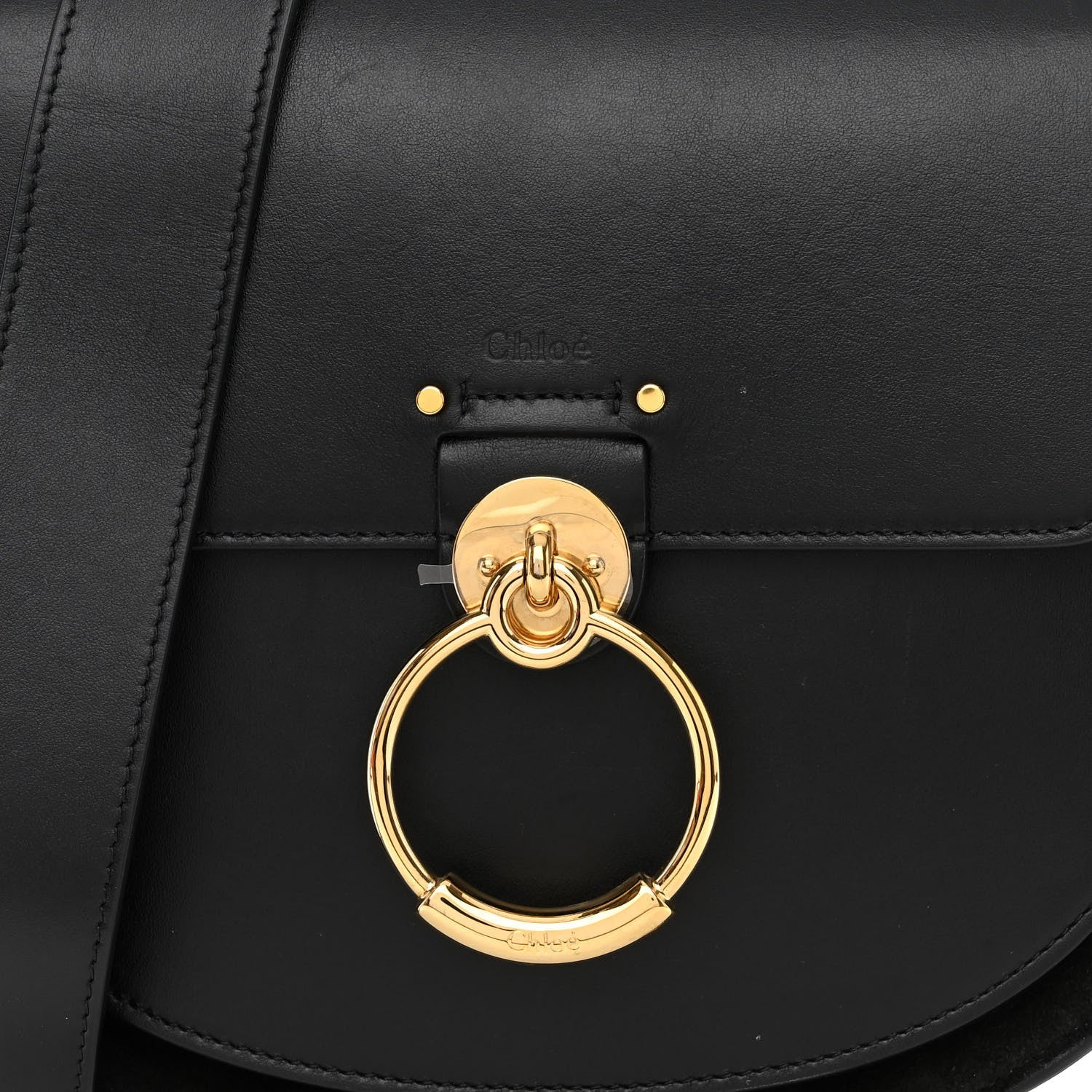 Chloe Calfskin Small Tess Bag Black 8 of 10