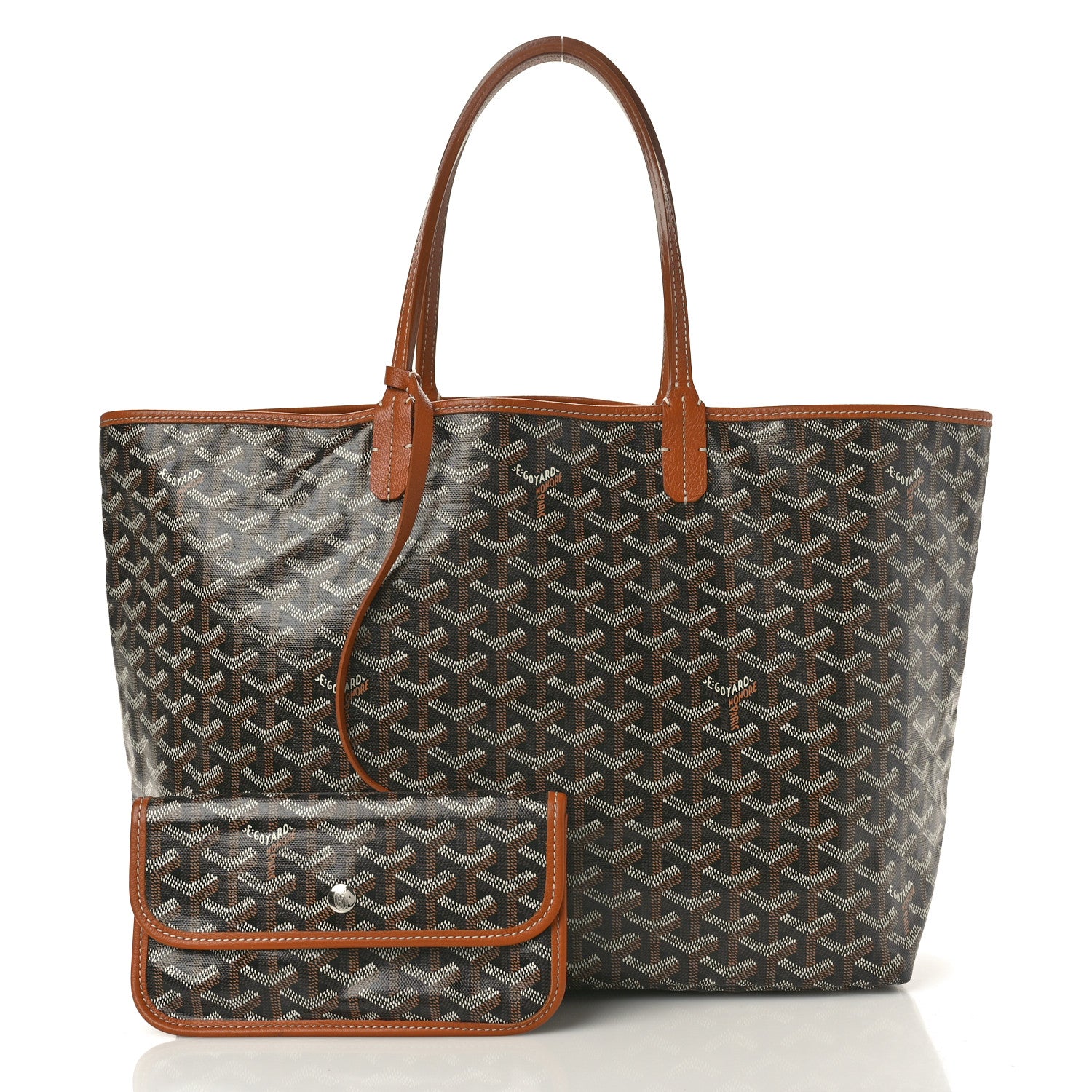 Goyard Goyardine Saint Louis PM Black Gold 2 of 11
