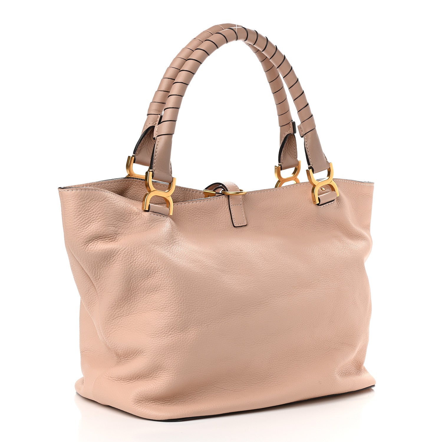 Chloe Calfskin Large New Marcie Tote Blush Nude 2 of 7