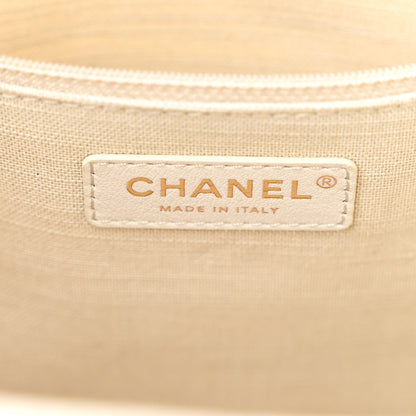 Chanel Canvas Small Deauville Tote Beige 8 of 13