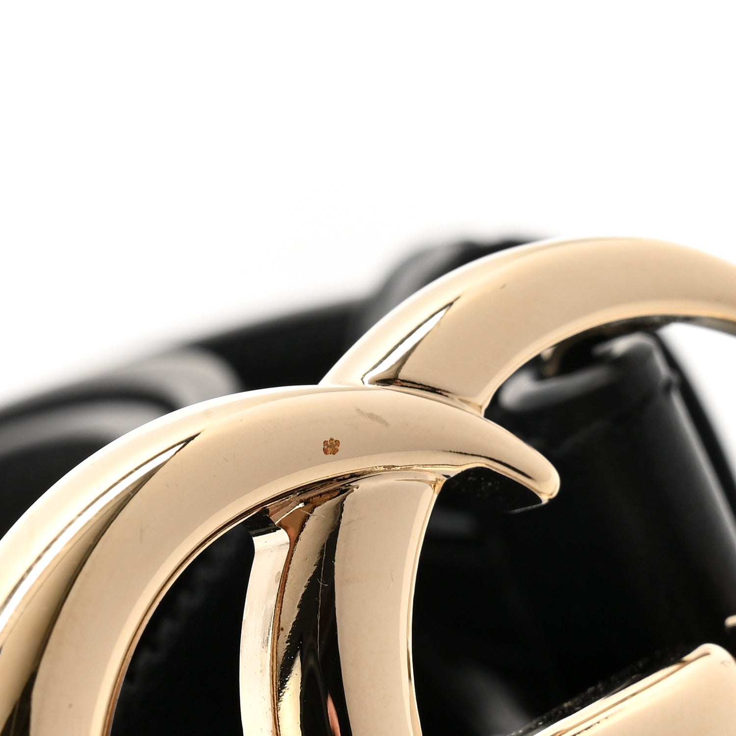 Gucci Plutone Calfskin Double G 30mm Belt 90 36 Black 6 of 6