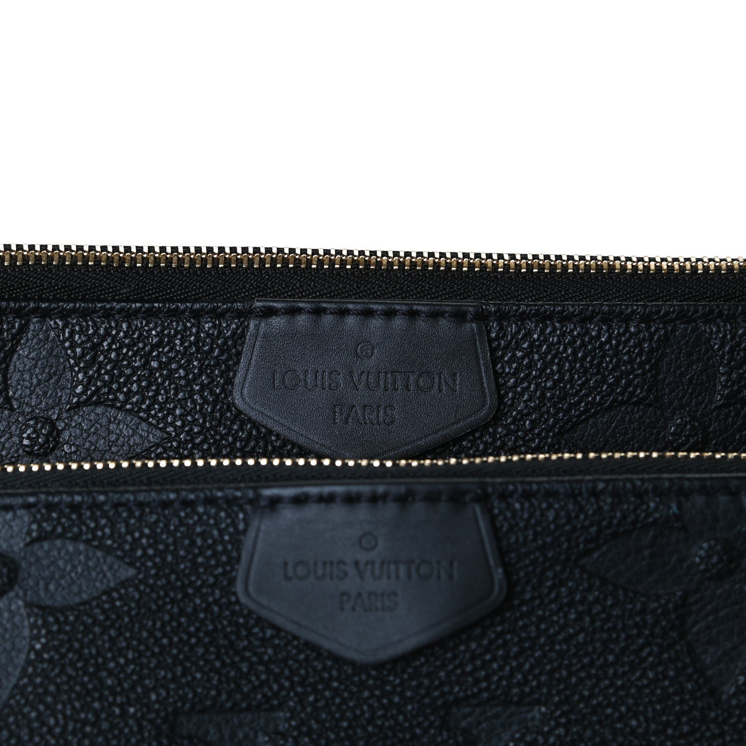 Louis Vuitton Empreinte Monogram Giant Multi Pochette Accessories Black 10 of 12