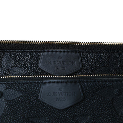 Louis Vuitton Empreinte Monogram Giant Multi Pochette Accessories Black 10 of 12