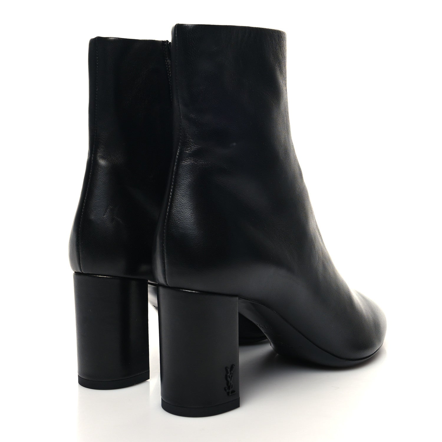 Saint Laurent Nappa Vendome Loulou Ankle Zip Boot 37.5 Black 4 of 9