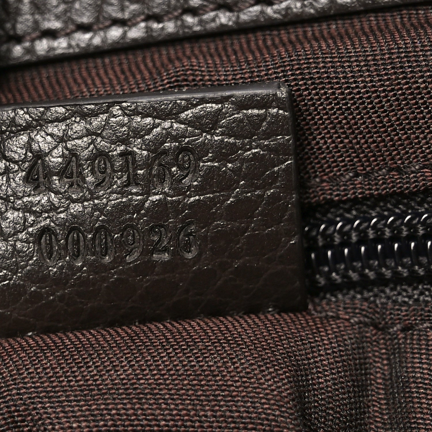 Gucci GG Monogram Large Joy Tote Bag Dark Brown 7 of 10