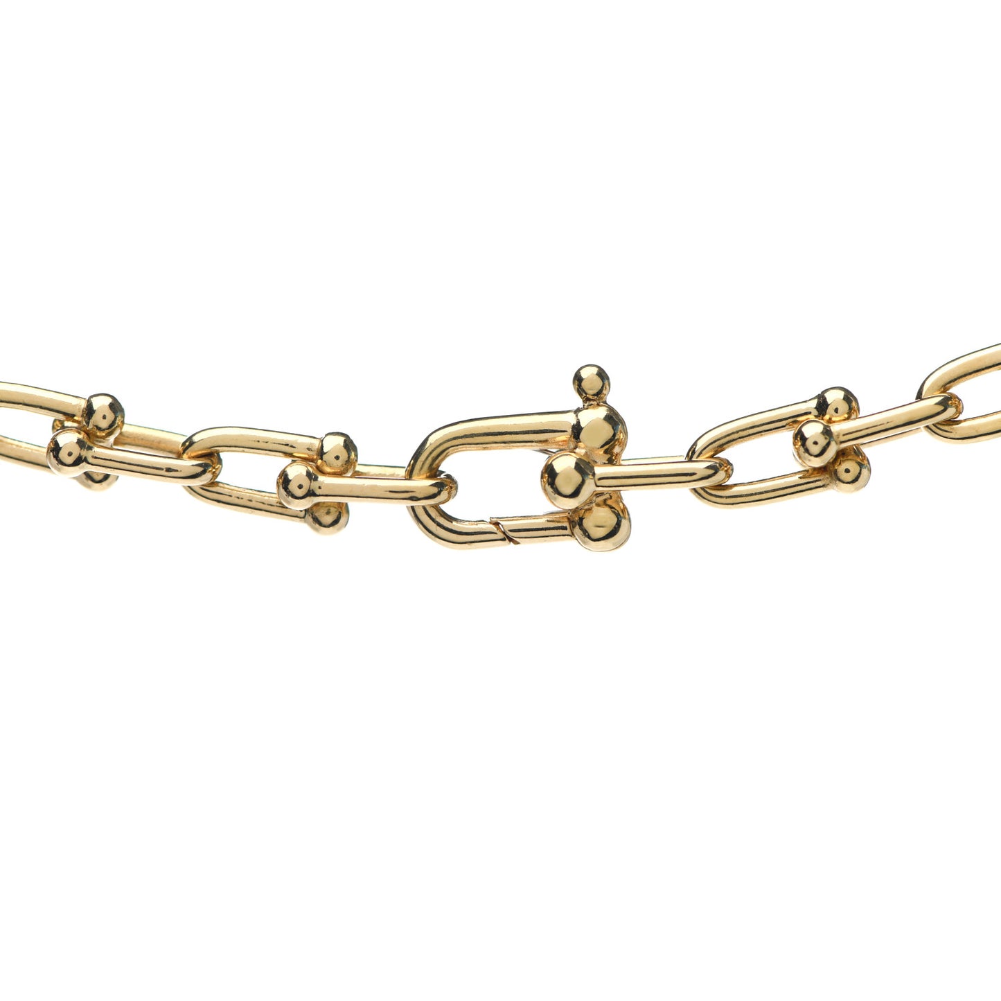 18K Yellow Gold Small HardWear Link Necklace
