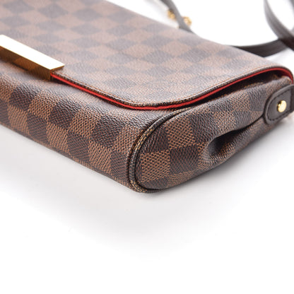 Louis Vuitton Damier Ebene Favorite MM 6 of 10