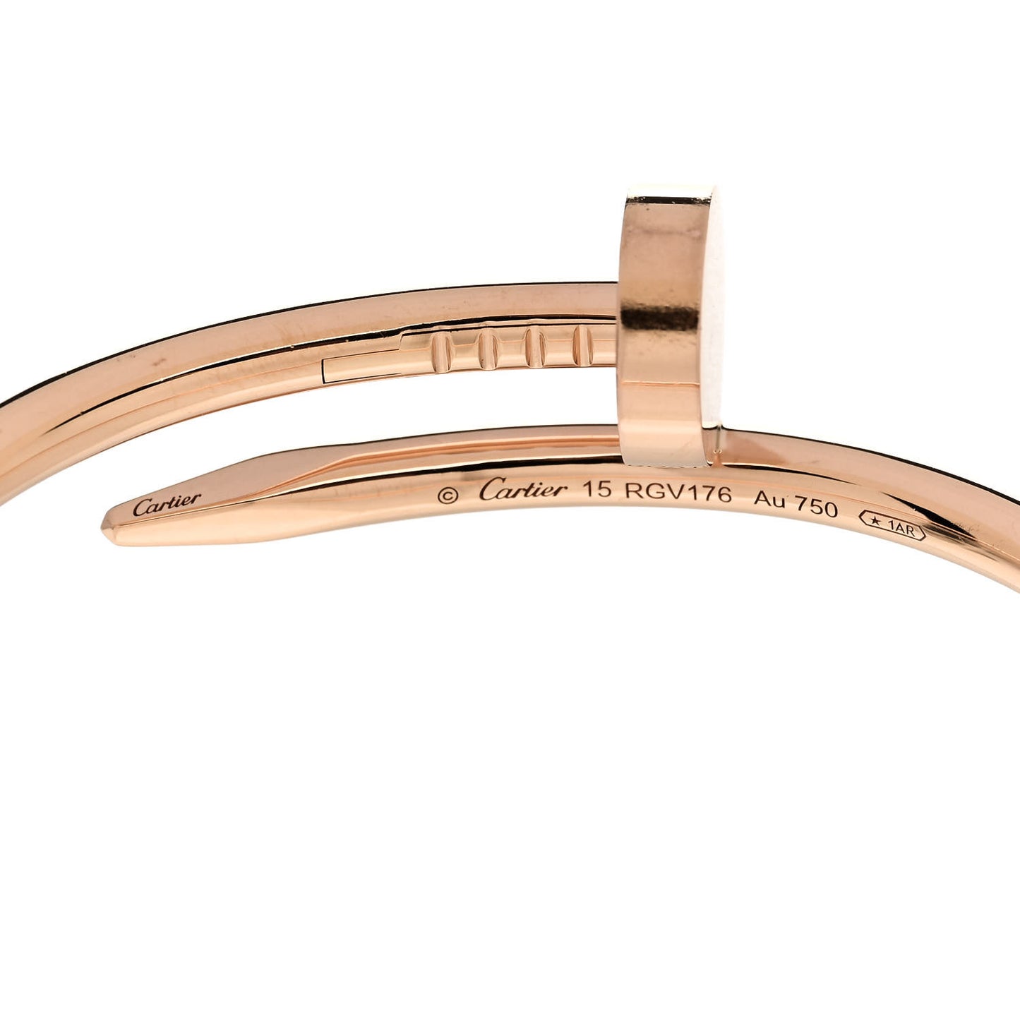 18K Pink Gold Juste Un Clou Bracelet 15