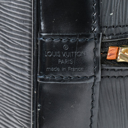 Louis Vuitton Epi Alma MM Black 8 of 12