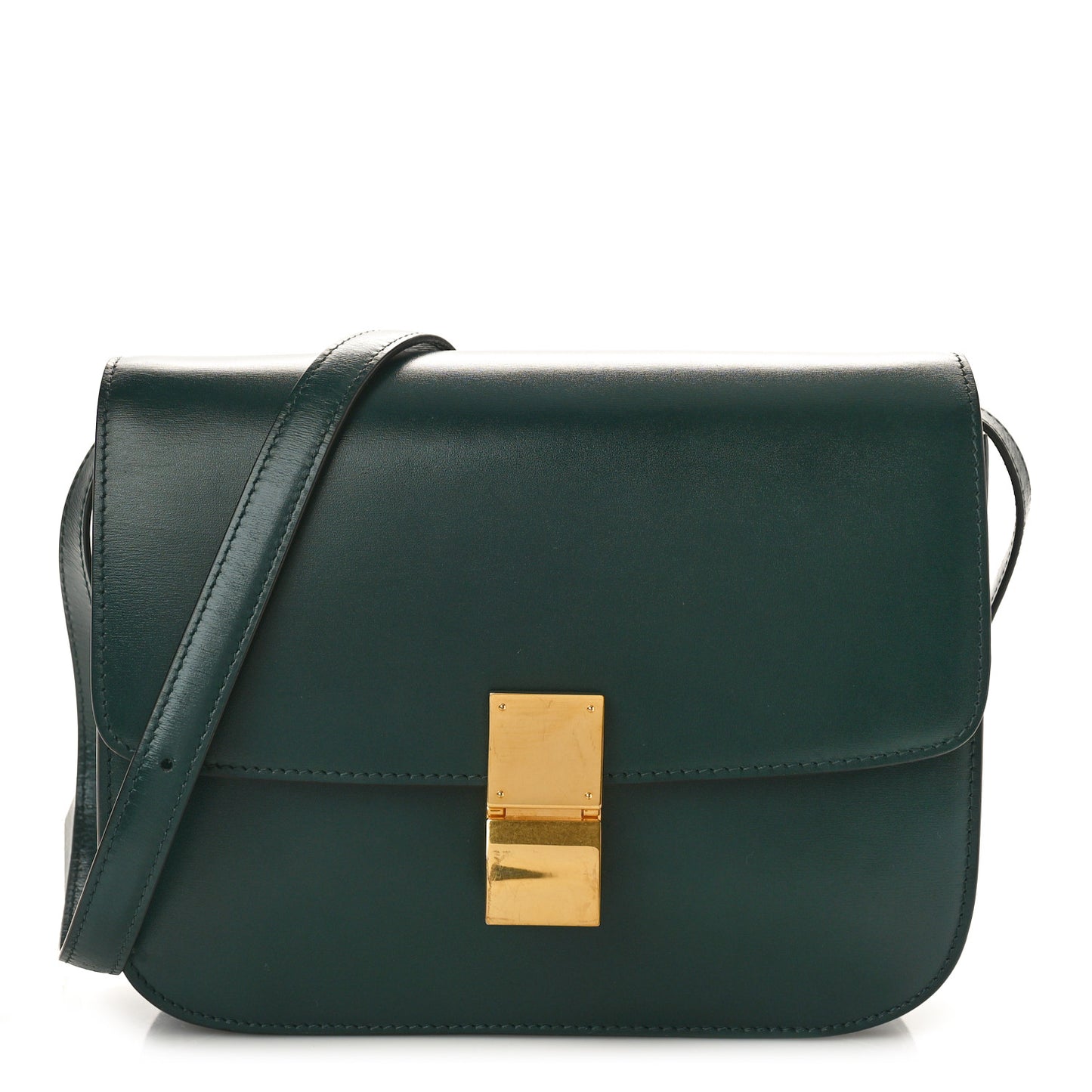 Box Calfskin Classic Box Medium Flap Bag Amazone