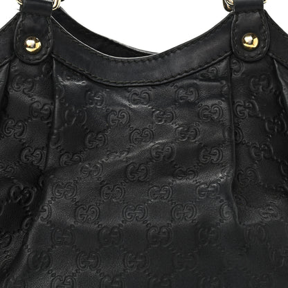 Gucci Guccissima Medium Sukey Tote Black 7 of 16
