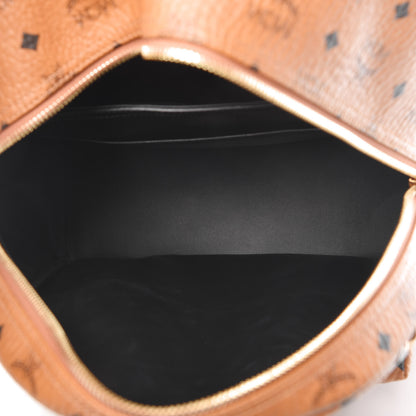 MCM Visetos Studded Medium Stark M Backpack Cognac 5 of 12