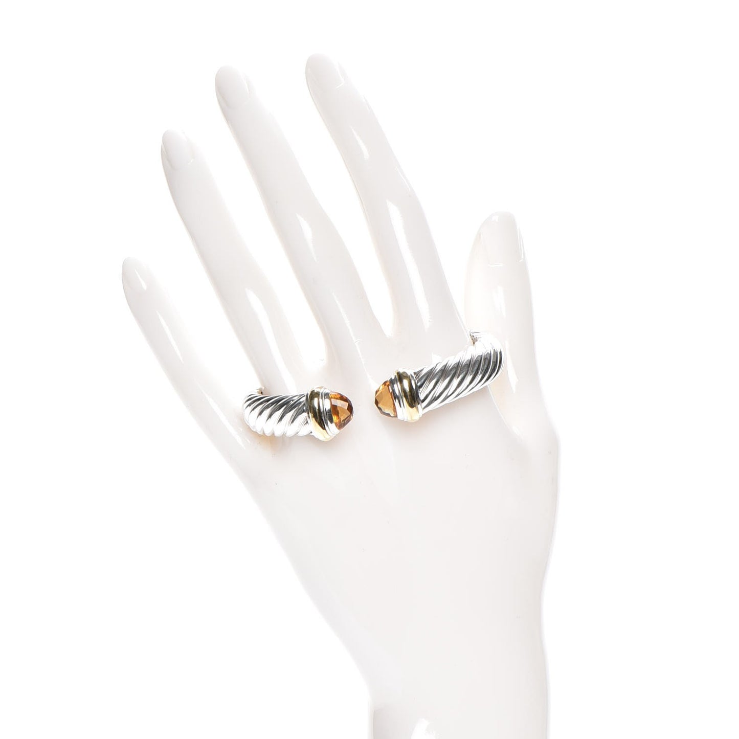 Sterling Silver 18K Yellow Gold Citrine Waverly Bracelet