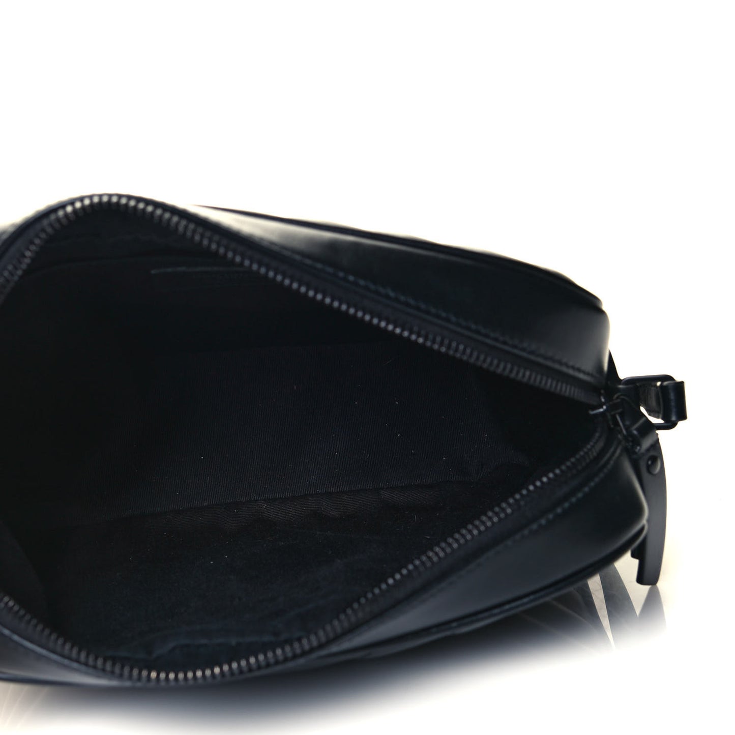 Calfskin Matelasse Monogram Lou Camera Bag Black