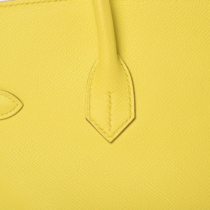 Hermes Epsom Birkin 35 Lime 19 of 35