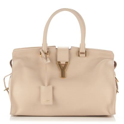 Saint Laurent Calfskin Medium Classic Y Cabas Beige 1 of 7