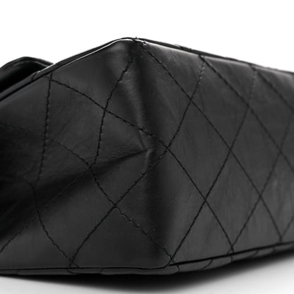 Chanel Aged Calfskin Quilted 2.55 Reissue 227 Flap Black 10 of 12
