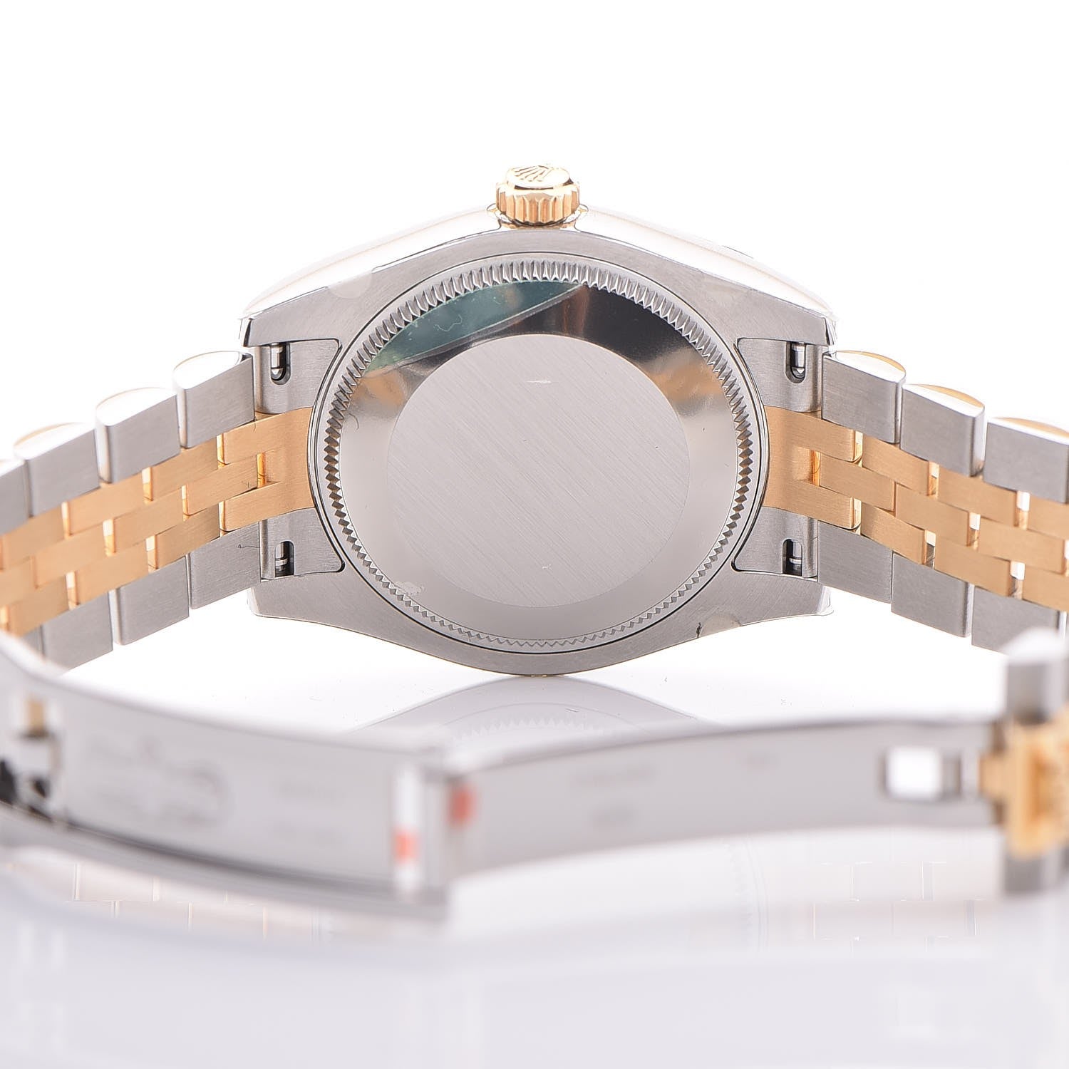 Rolex Stainless Steel 18K Yellow Gold Diamond DateJust 31mm Watch 5 of 8