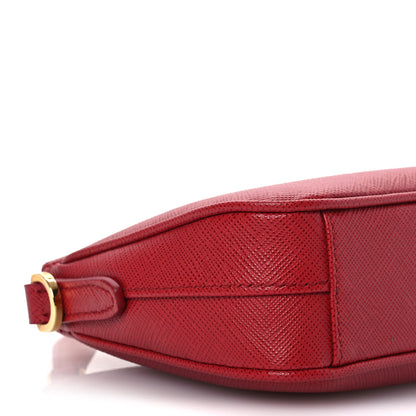 Prada Saffiano Lux Re-Edition 2000 Shoulder Bag Fuoco 10 of 12
