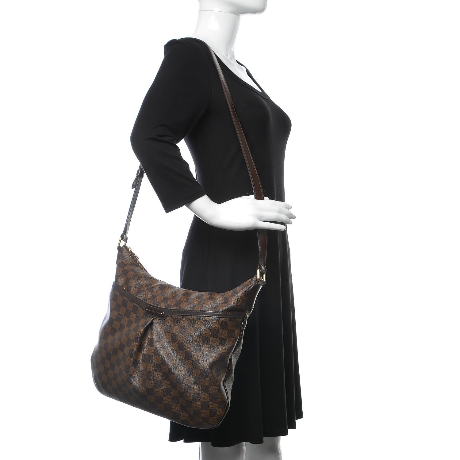 Louis Vuitton Damier Ebene Bloomsbury GM 2 of 13
