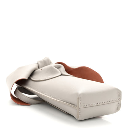 Loewe Calfskin Bunny Pouch Crossbody Bag Ghost 5 of 10