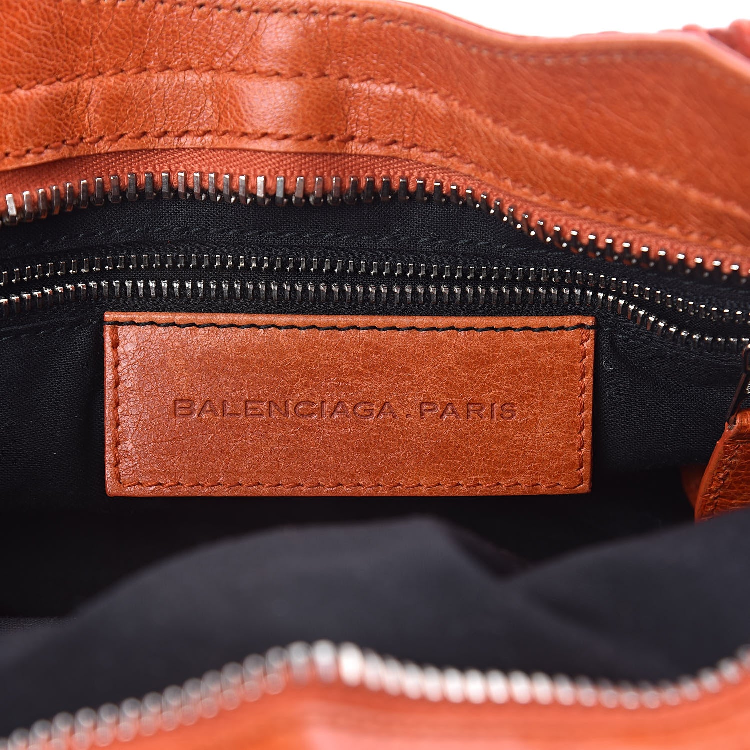 Balenciaga Agneau Giant 21 Silver Hardware City Mandarine 6 of 8