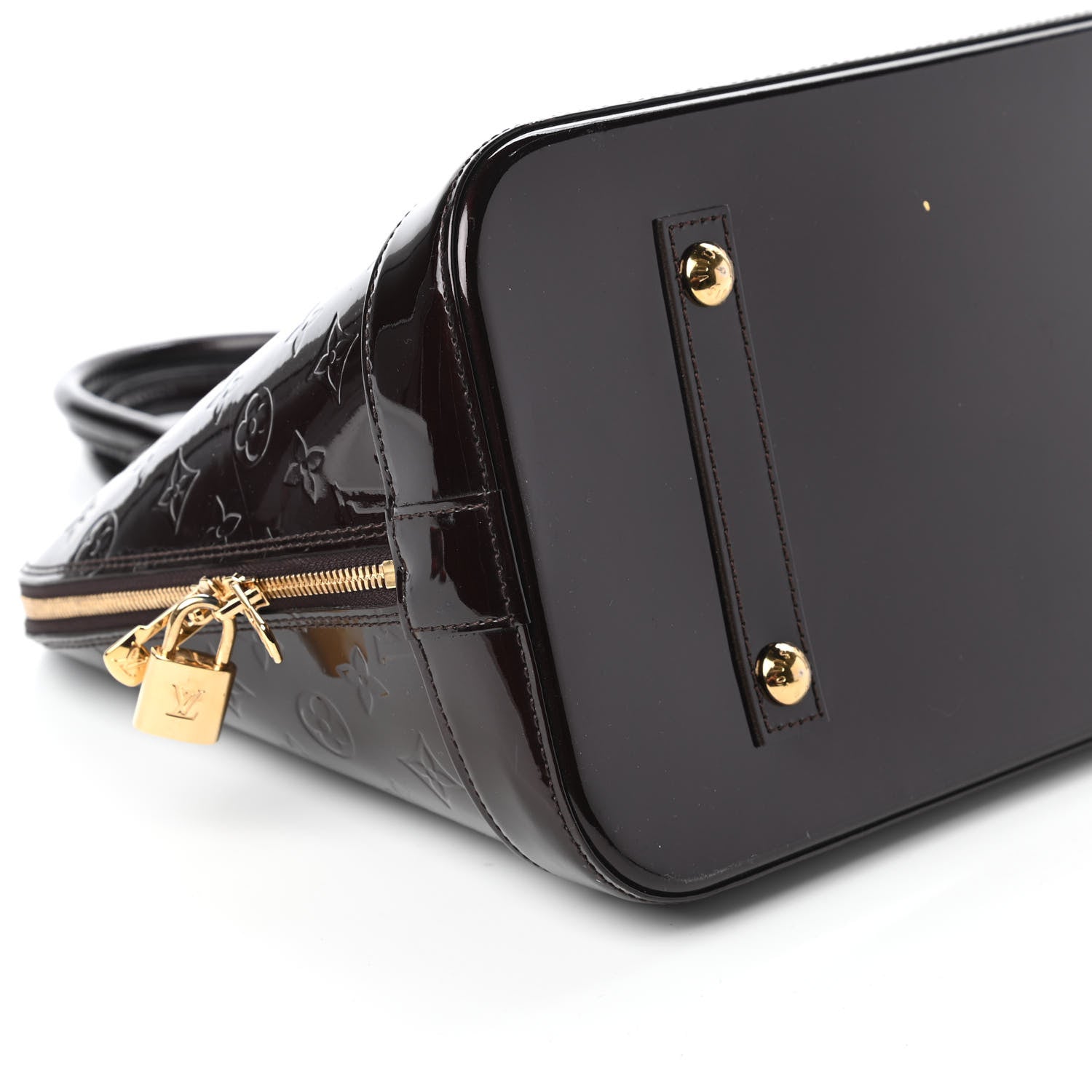Louis Vuitton Vernis Alma GM Amarante 6 of 10