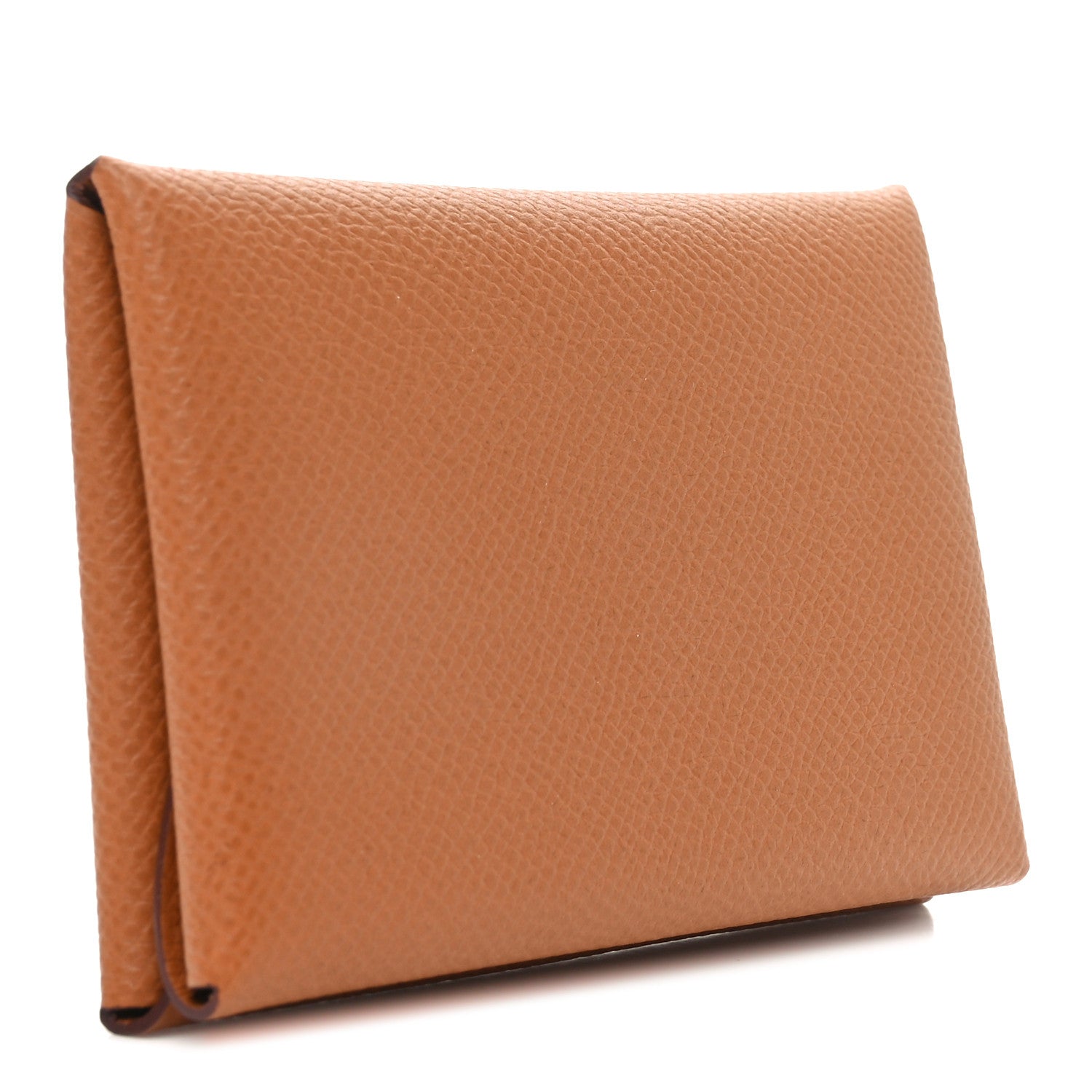 Hermes Epsom Calvi Duo Card Case Gold 2 of 6