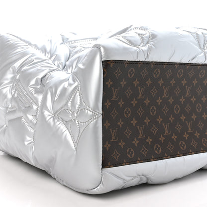 Louis Vuitton Econyl Monogram Pillow Giant Onthego GM Silver 8 of 9