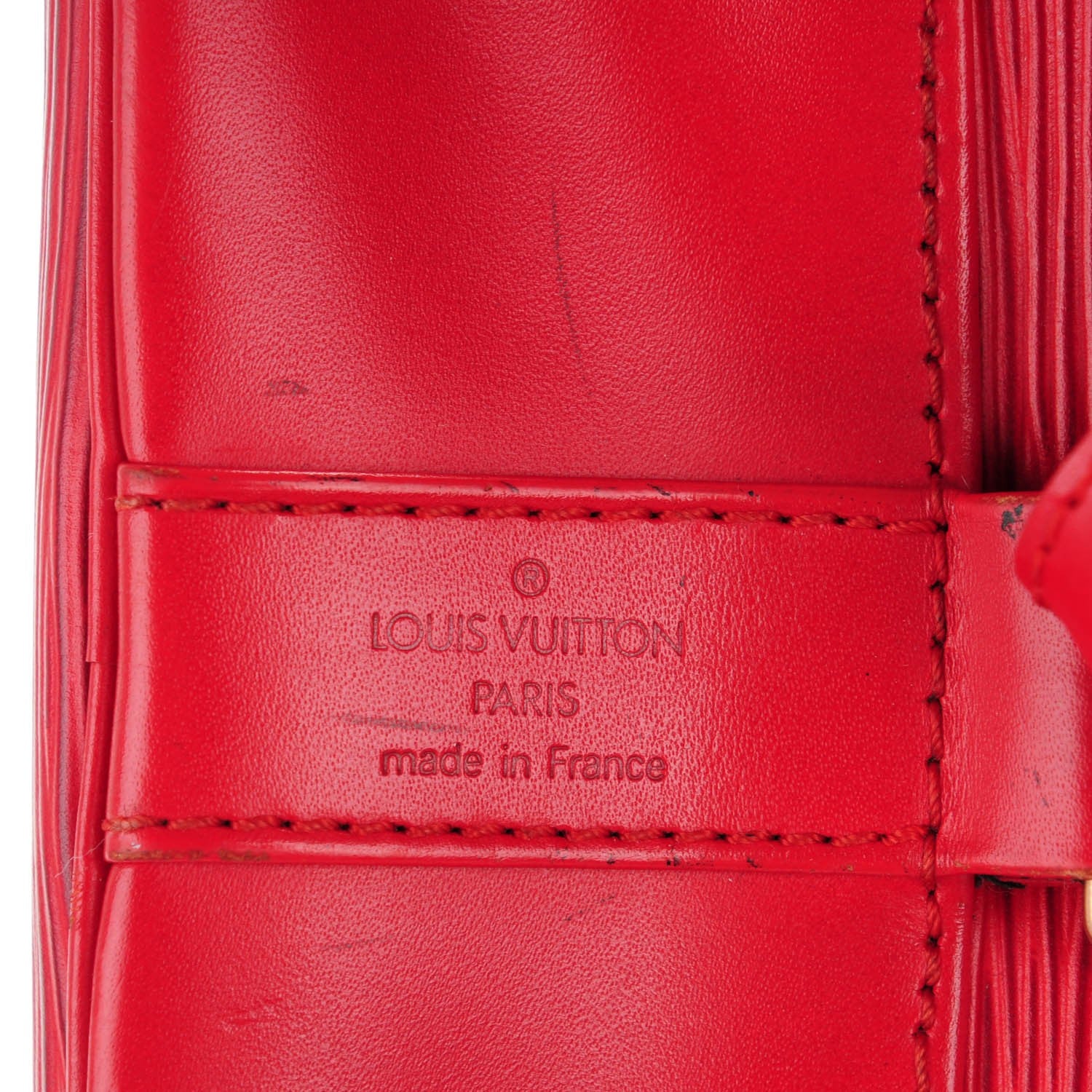 Louis Vuitton Epi Randonnee PM Castillan Red 6 of 8