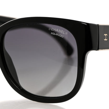 Chanel Mirrored CC Sunglasses 5270 Black Silver 7 of 7