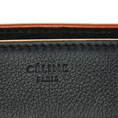 Celine Baby Grained Calfskin Medium Phantom Luggage Midnight 6 of 7