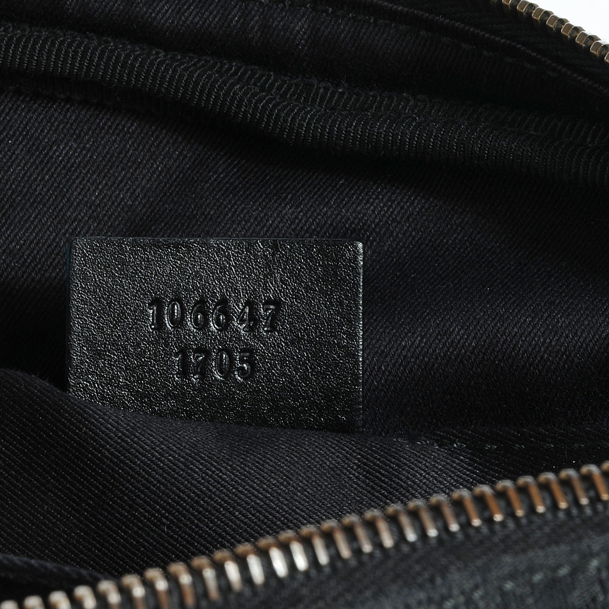 Gucci Canvas Monogram Small Accessories Case Black 7 of 7