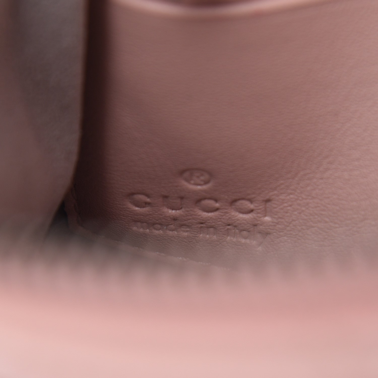 Gucci Calfskin Matelasse Mini GG Marmont Chain Bag Perfect Pink 6 of 19