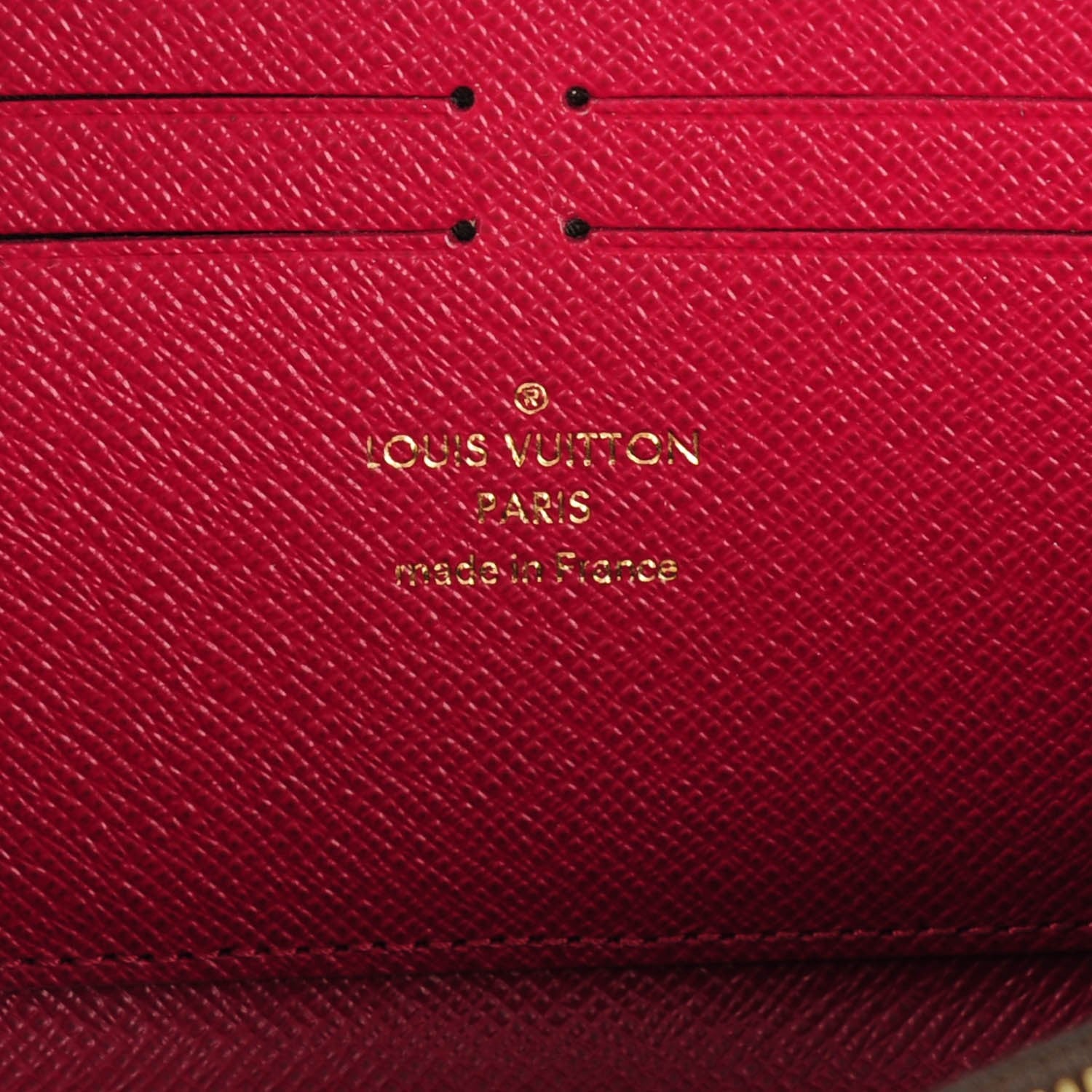 Louis Vuitton Monogram Clemence Wallet Fuchsia 6 of 7