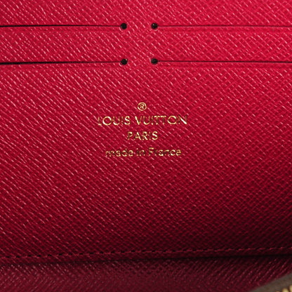Louis Vuitton Monogram Clemence Wallet Fuchsia 6 of 7