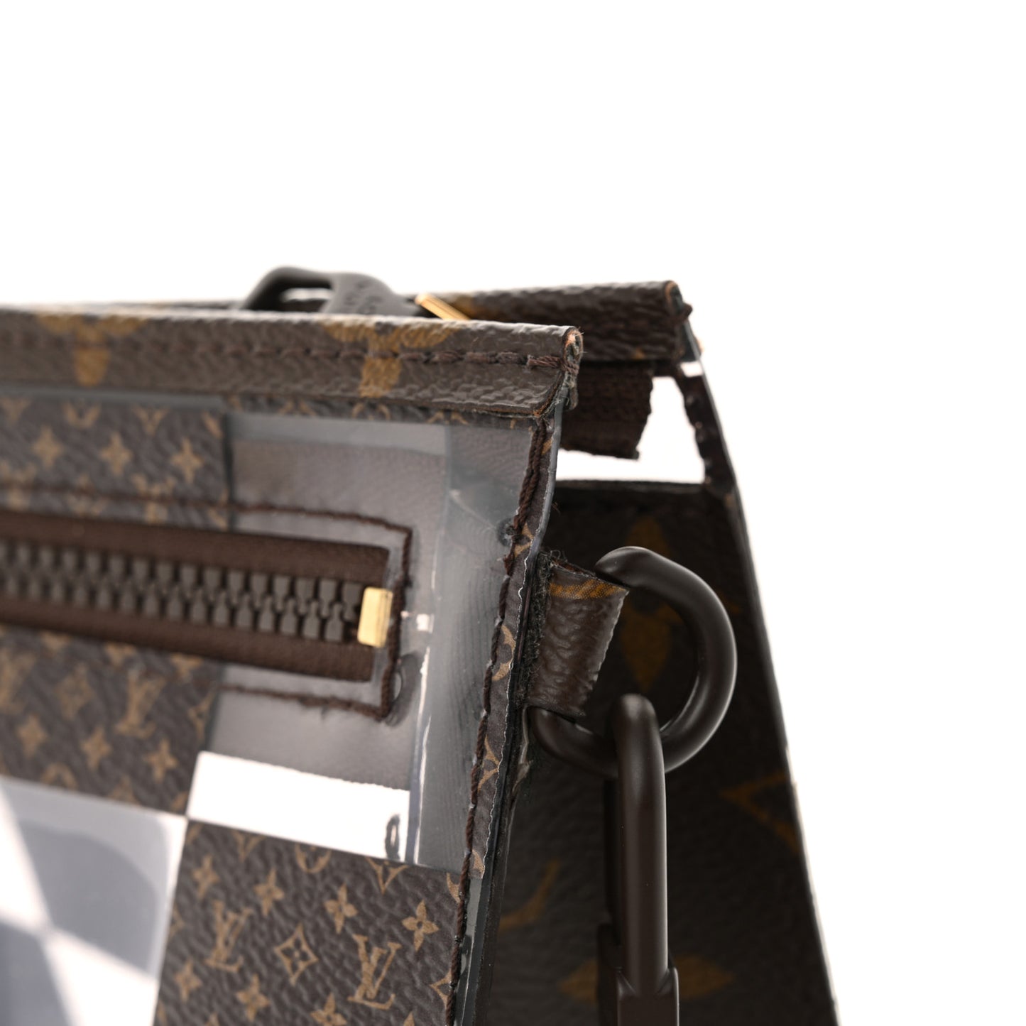 PVC Monogram Chess Standing Pouch