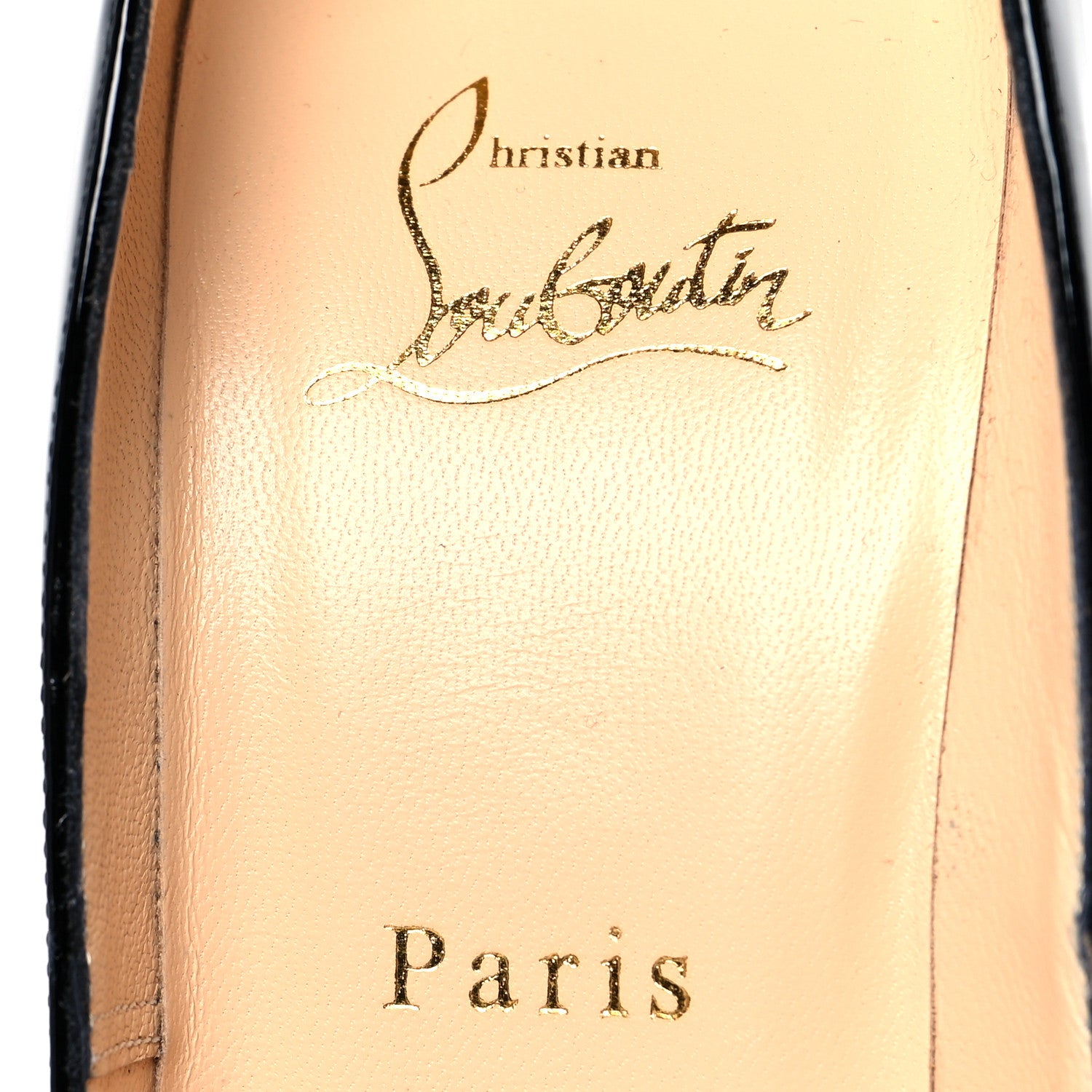 Christian Louboutin Patent Hot Wave 130 Pumps 38.5 Black 6 of 8