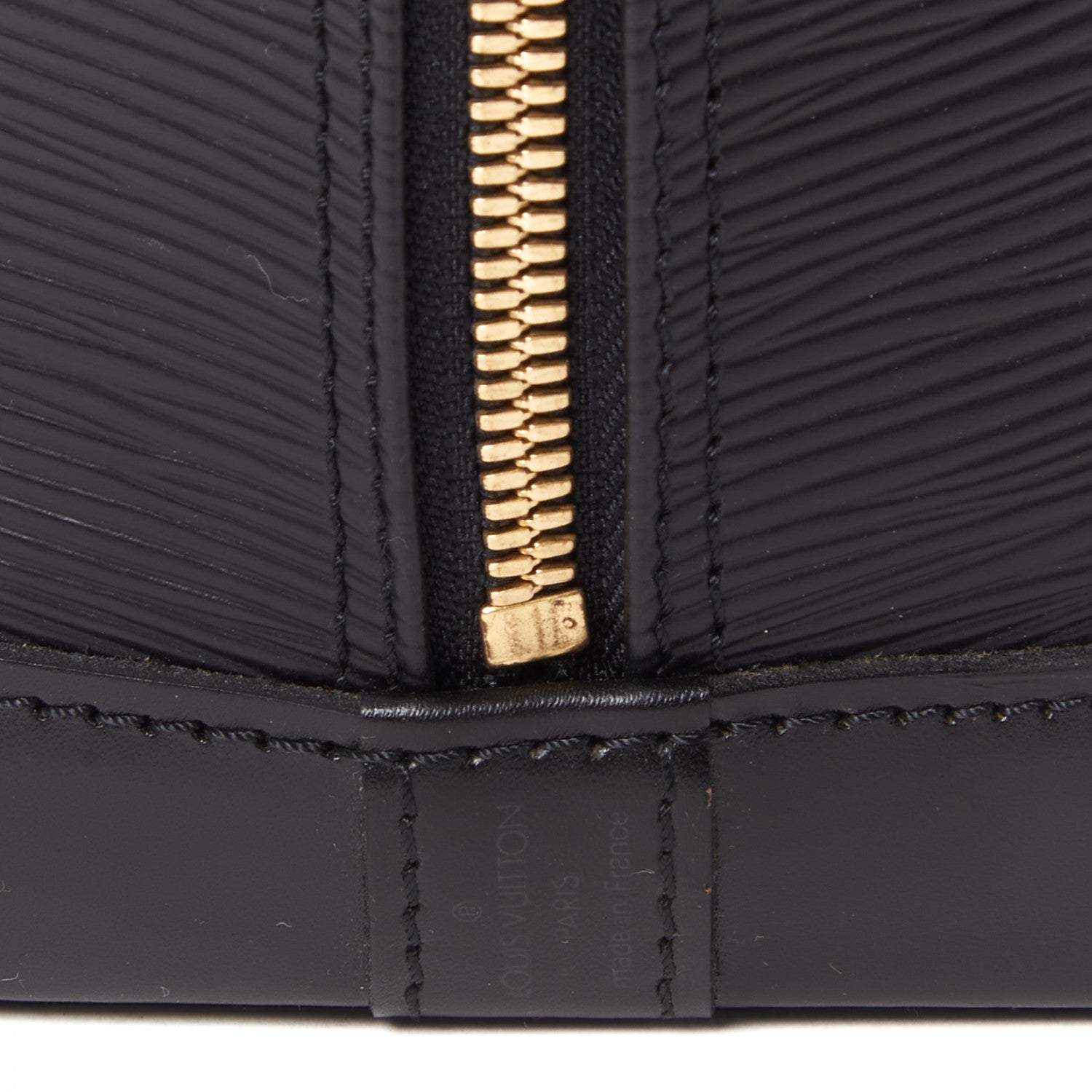 Louis Vuitton Epi Alma PM Black 9 of 9