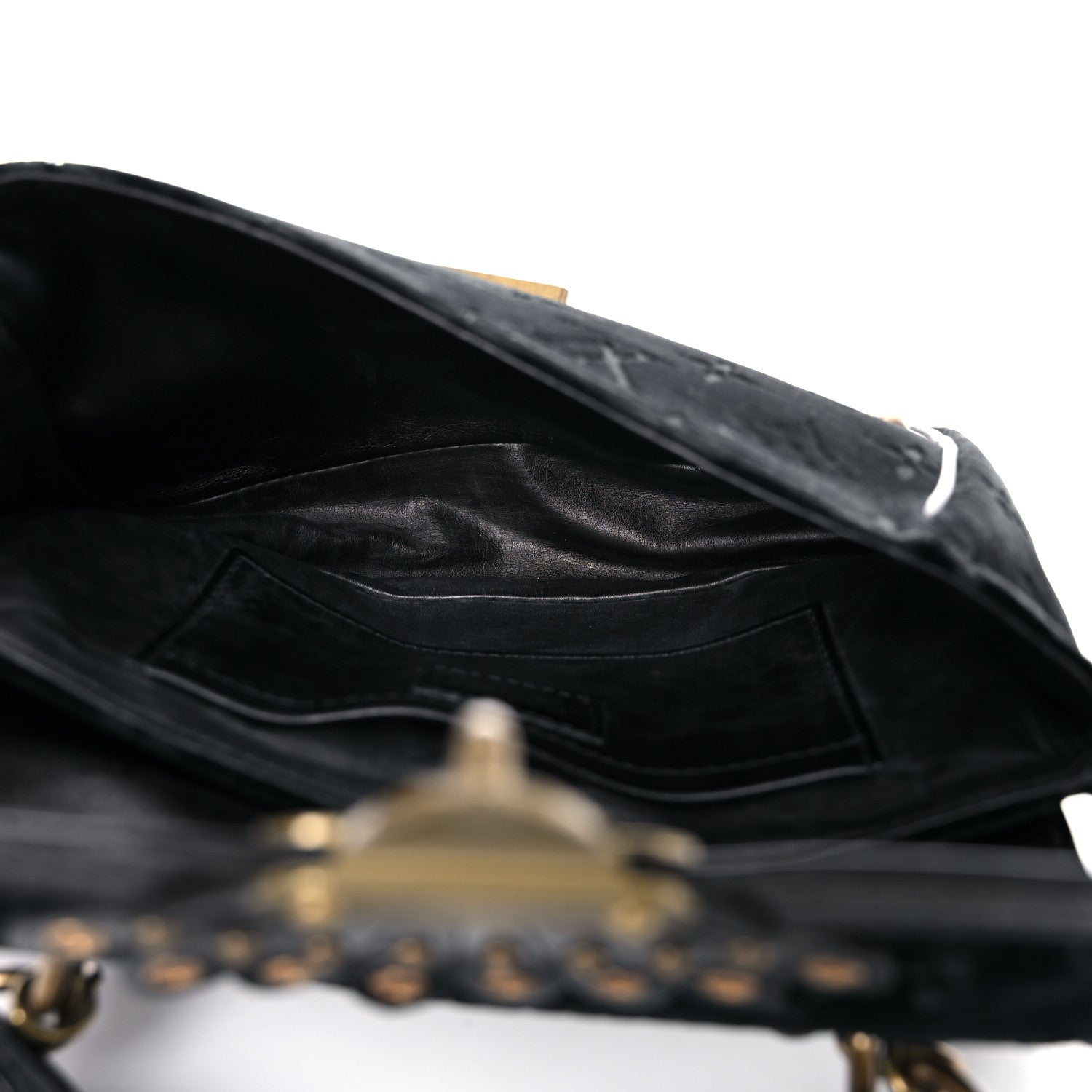 Louis Vuitton Monogram Velours Alligator Irvine Black 5 of 14