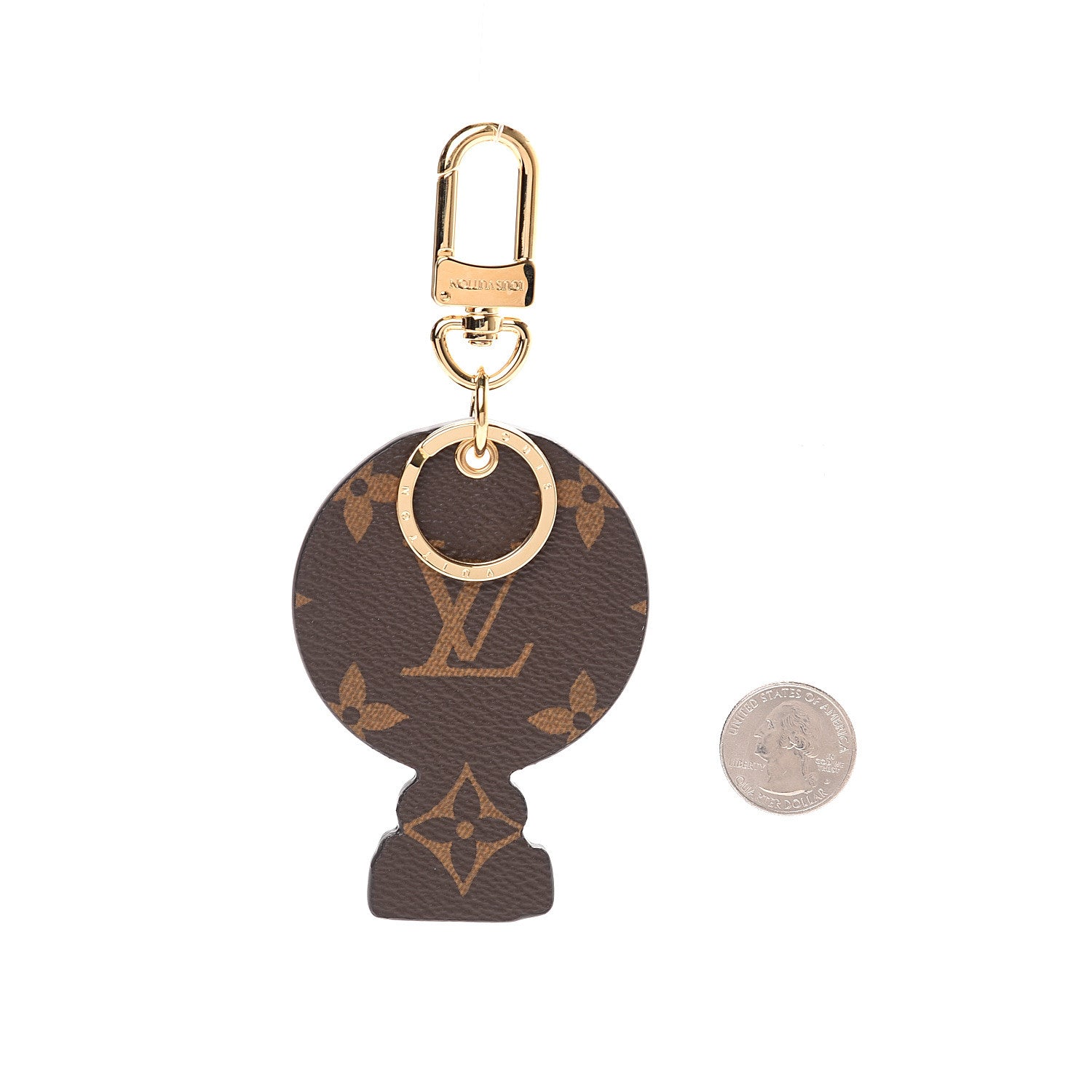 Louis Vuitton Monogram 2019 Christmas Animation Shanghai Bag Charm Key Ring 2 of 3