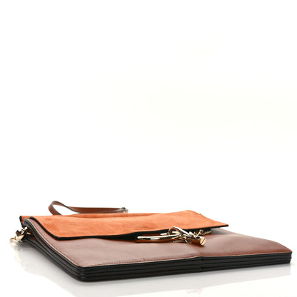 Chloe Suede Calfskin Medium Faye Shoulder Bag Tobacco 4 of 9